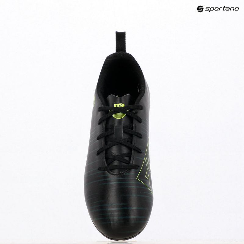 Încălțăminte de fotbal pentru copii PUMA Future 8 Play FG/AG Jr puma black/fizzy light/green terrain 9