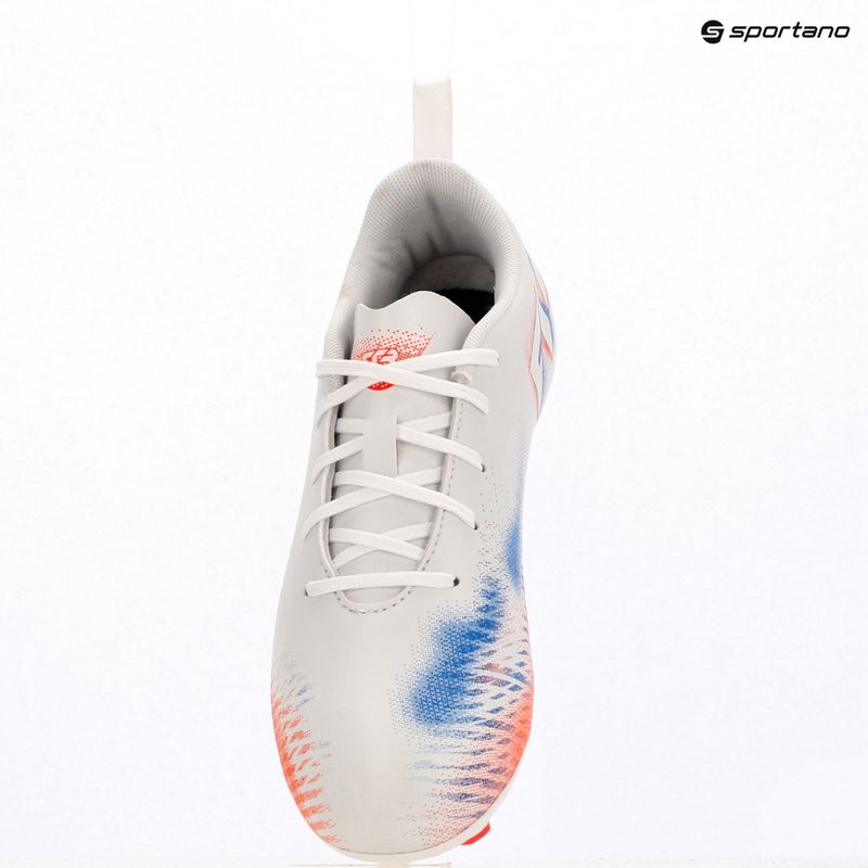Încălțăminte de fotbal pentru copii PUMA Future 8 Play FG/AG Jr puma white/puma black/glowing red 9