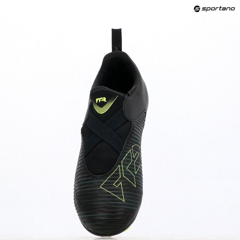 Încălțăminte de fotbal pentru copii PUMA Future 8 Match LL FG/AG Jr puma black/fizzy light/green terrain 13