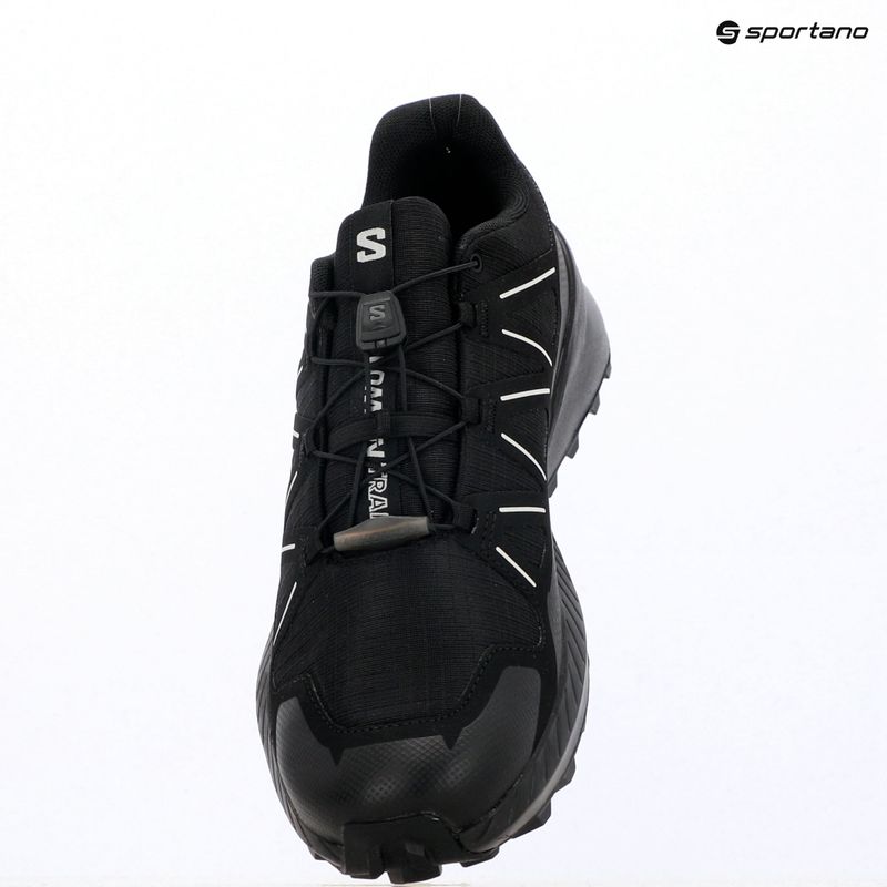 Încălțăminte de alergare pentru bărbați Salomon Speedcross Peak black/black/glacier gray 10