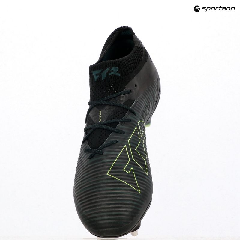 Încălțăminte de fotbal pentru bărbați PUMA Future 8 Ultimate MxSG puma black/fizzy light/green terrain 9