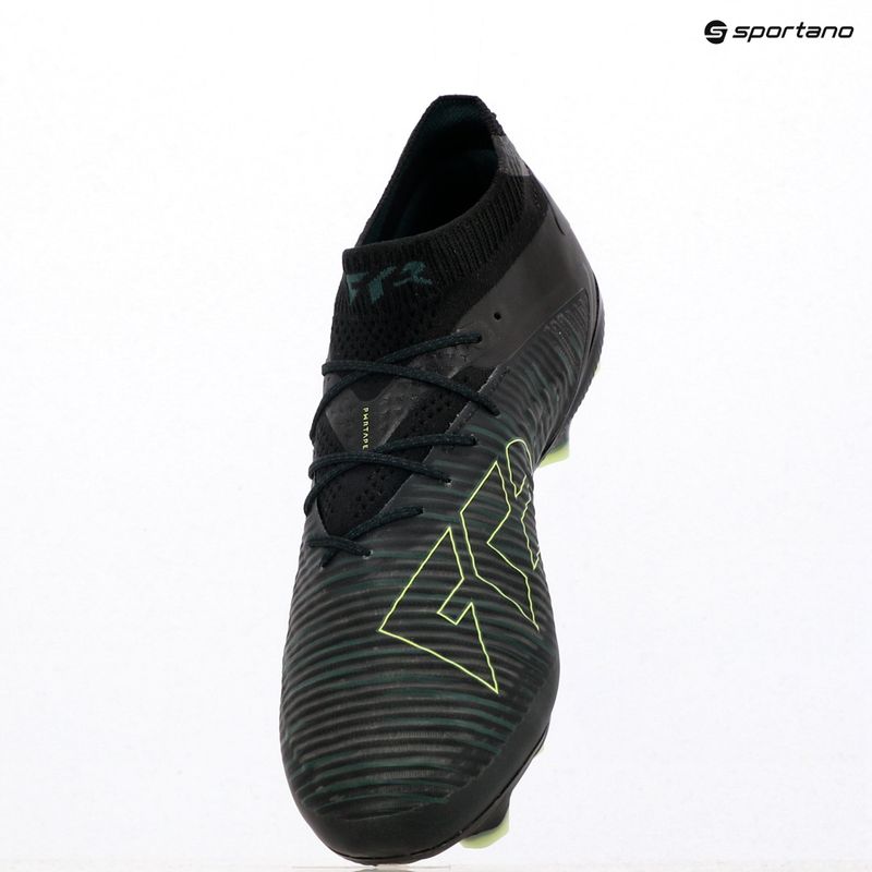 Încălțăminte de fotbal pentru bărbați PUMA Future 8 Ultimate FG puma black/fizzy light/green terrain 9