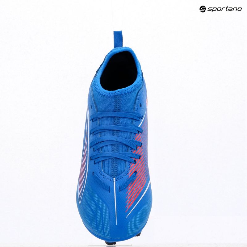Încălțăminte de fotbal pentru copii  PUMA Ultra 6 Match FG/AG Jr ultra blue/puma white/glowing red 11