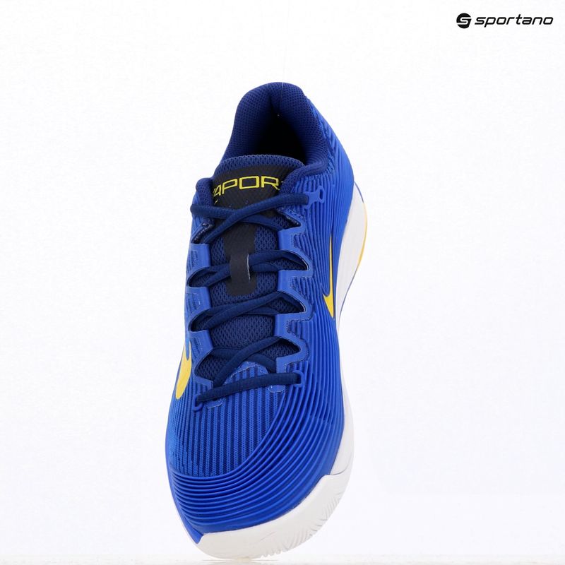 Încălțăminte de tenis pentru bărbați Nike Vapor 12 racer blue / lightening / deep royal blue 17