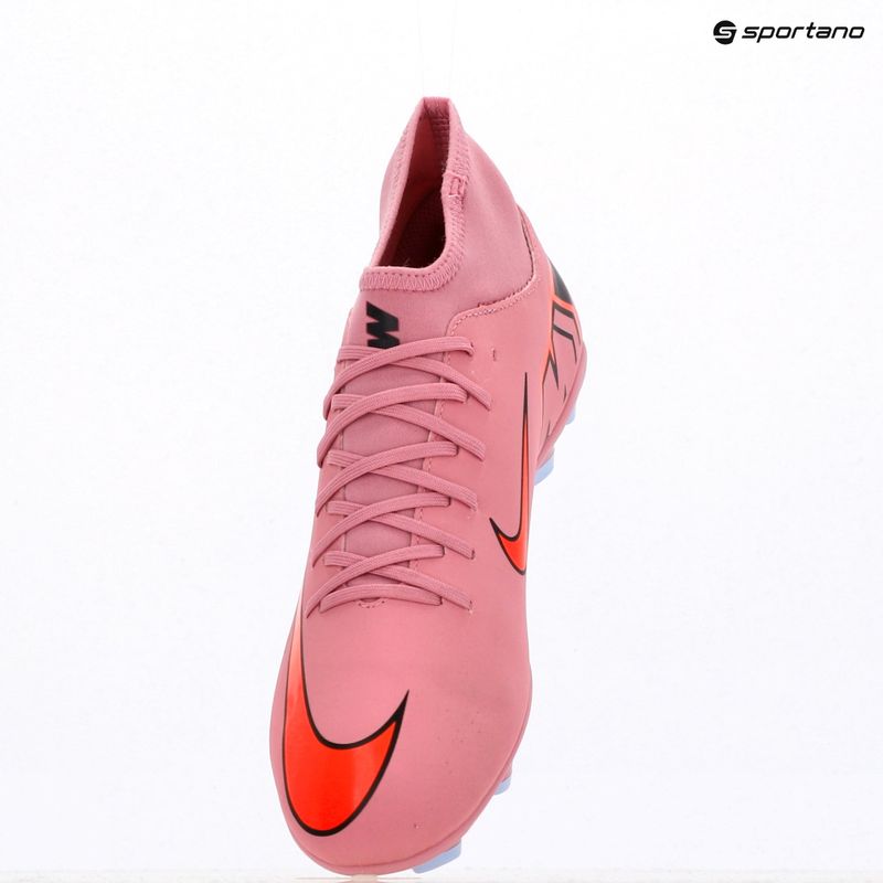 Încălțăminte de fotbal pentru bărbați Nike Mercurial Superfly 10 Club FG/MG magic flamingo/black/total crimson 9
