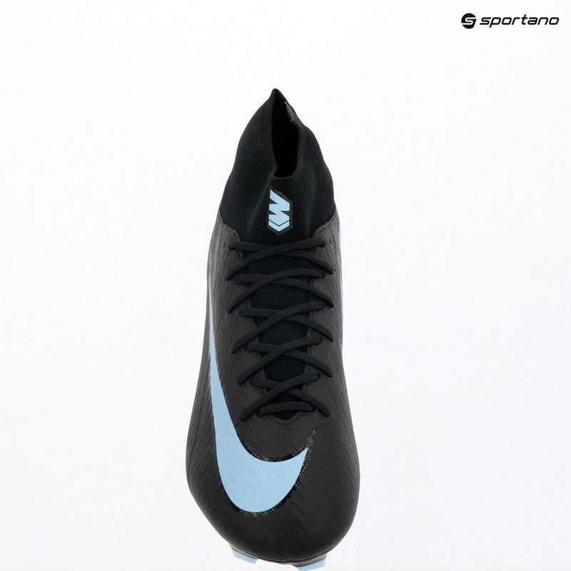 Încălțăminte de fotbal pentru bărbați Nike Mercurial Superfly 10 Academy MG black/ice blue 19
