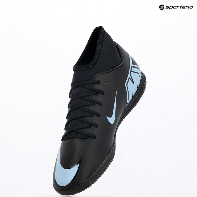 Încălțăminte de fotbal pentru bărbați Nike Mercurial Superfly 10 Club IC black/ice blue 18