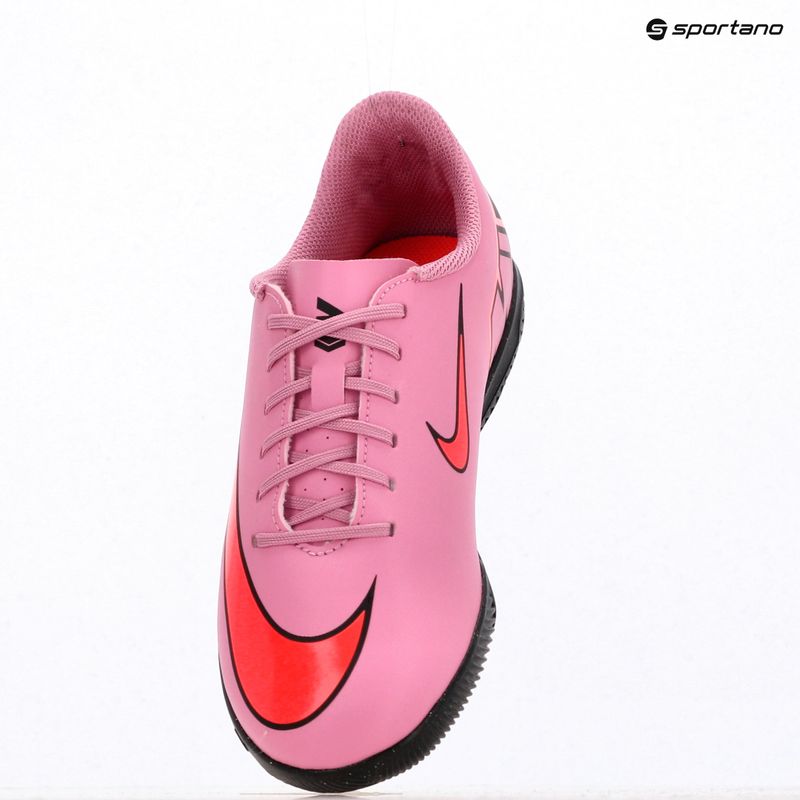 Încălțăminte de fotbal pentru copii Nike Mercurial Vapor 16 Club IC magic flamingo/black/total crimson 12