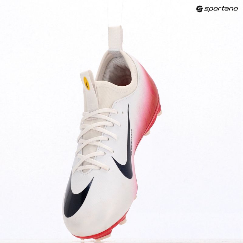 Ghete de fotbal pentru copii Nike Zoom Vapor 16 Academy LV8 Jr FG/MG university red/dark obsidian 19