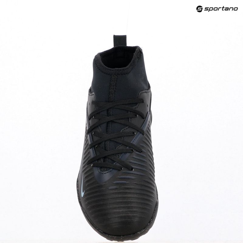 Încălțăminte de fotbal pentru copii Nike Phantom 6 High Club Jr TF black/black 12