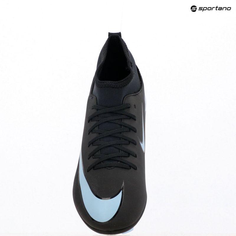 Încălțăminte de fotbal pentru copii Nike Mercurial Superfly 10 Club FG/MG black/ice blue 18