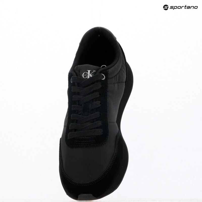 Încălțăminte pentru bărbați Calvin Klein YM0YM01361 Retro Runner Essential MIX MAT triple black 9