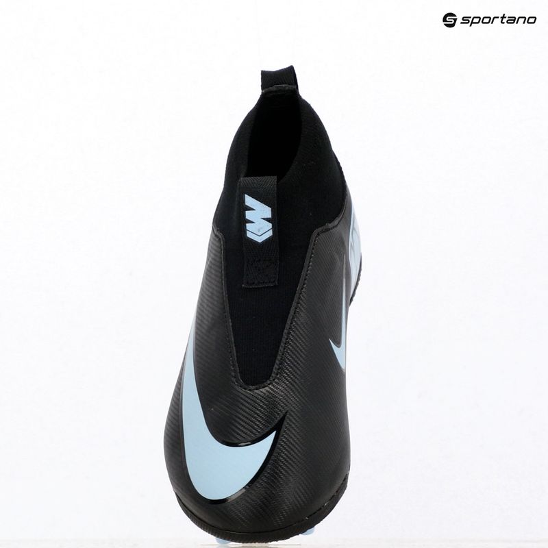 Încălțăminte de fotbal pentru copii Nike Mercurial Superfly 10 Academy AG black/ice blue 12