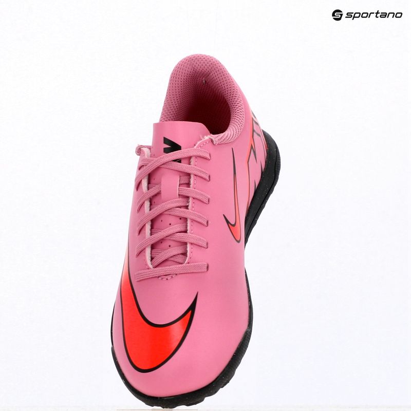 Încălțăminte de fotbal pentru copii Nike Mercurial Vapor 16 Club TF magic flamingo/black/total crimson 11
