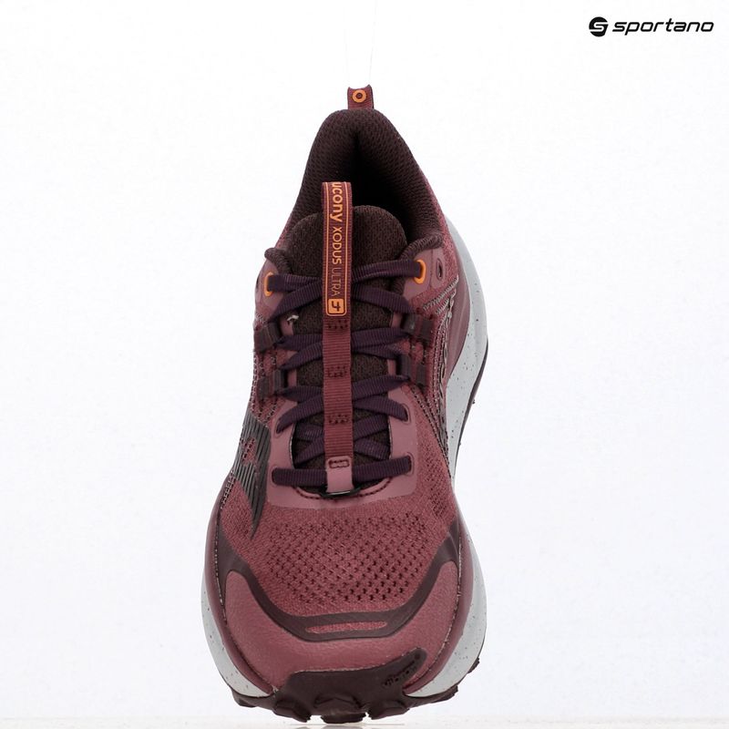 Încălțăminte de alergare pentru femei Saucony Xodus Ultra 4 terra/wine 16