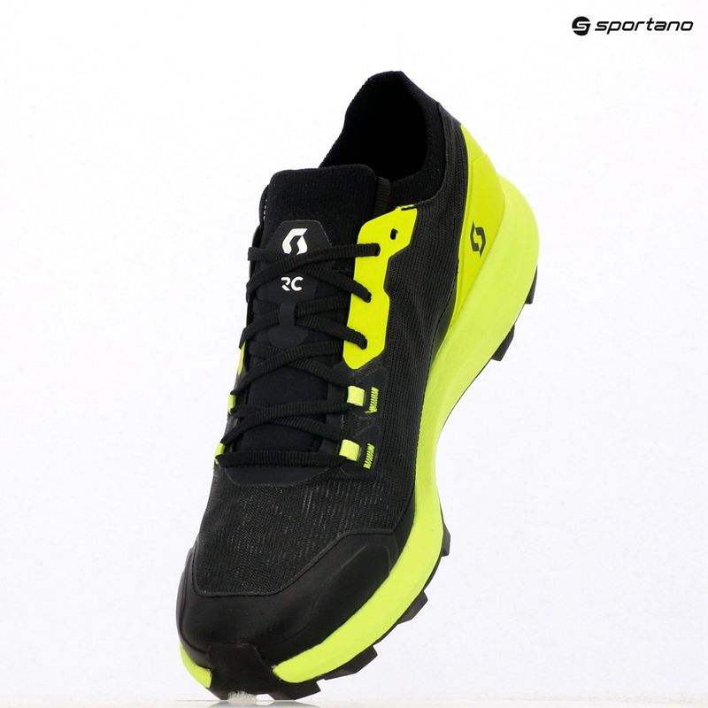 Încălțăminte de alergare pentru bărbați SCOTT Supertrac RC 3 black/safety yellow 15