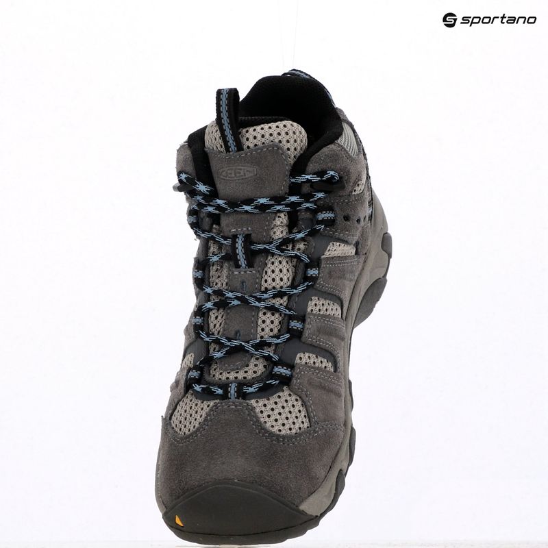 Încălțăminte de trekking pentru femei KEEN Headout Mid Waterproof steel grey/blue heaven 17