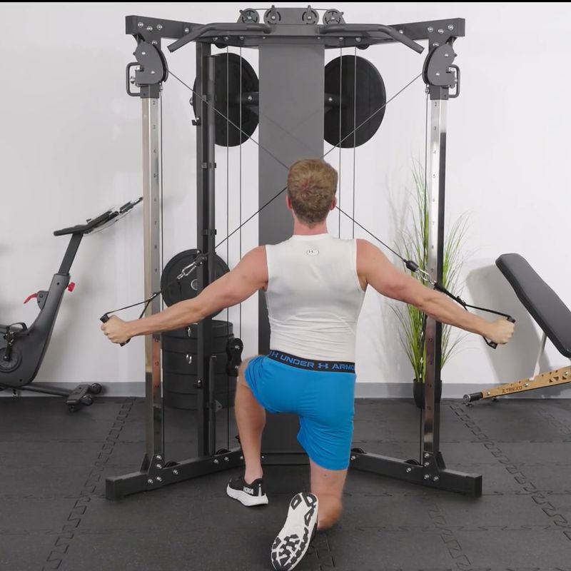 Poartă de antrenament TREXO Odys Commercial neagră 14