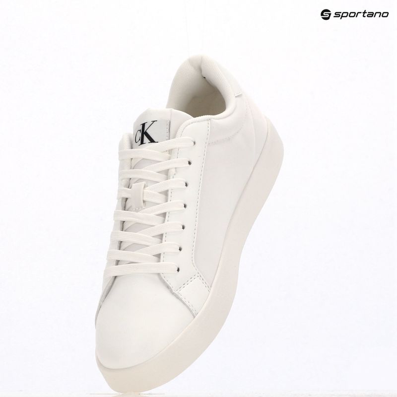 Încălțăminte pentru femei Calvin Klein YW0YW01781 3 Cupsole Laceup PU MG bright white 9