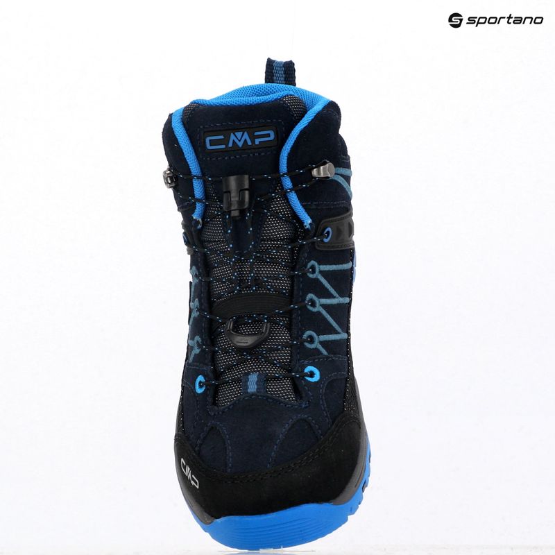 Încălțăminte de trekking pentru copii CMP Rigel Mid Wp b.blue/bluestone/royal blue 9
