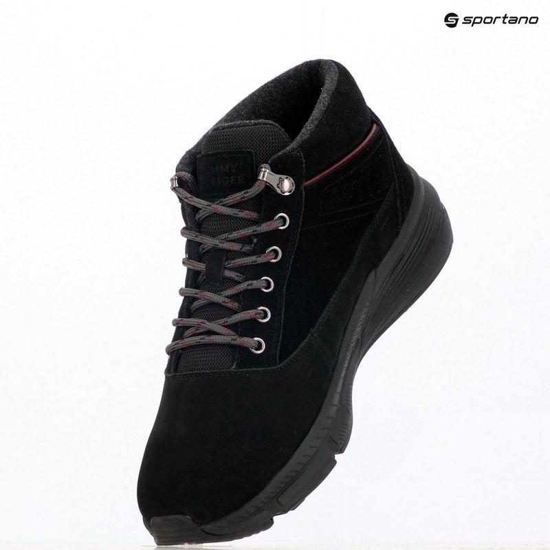 Încălțăminte pentru bărbați Tommy Hilfiger W Nbk Sde Hybrid BDS black 9