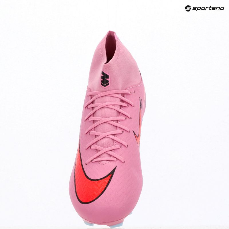 Încălțăminte de fotbal pentru bărbați Nike Mercurial Superfly 10 Academy MG magic flamingo/black/total crimson 13