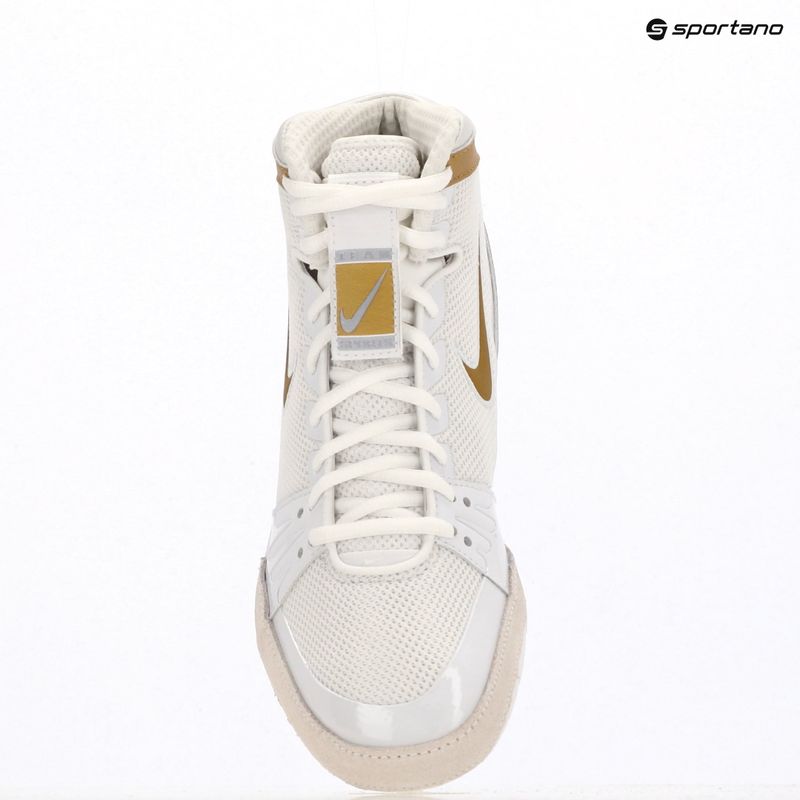 Încălțăminte de box Nike Freek white/metallic gold/cool grey 12
