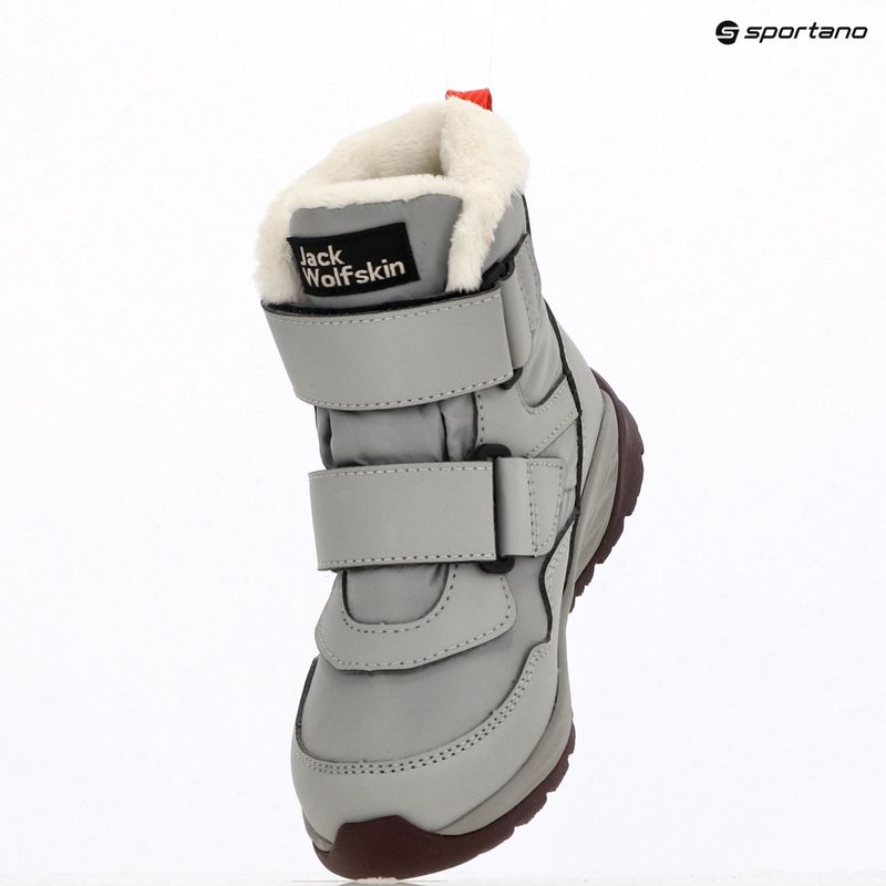 Încălțăminte pentru copii Jack Wolfskin Polar Bear-B Texapore Mid Vc rainstorm 12
