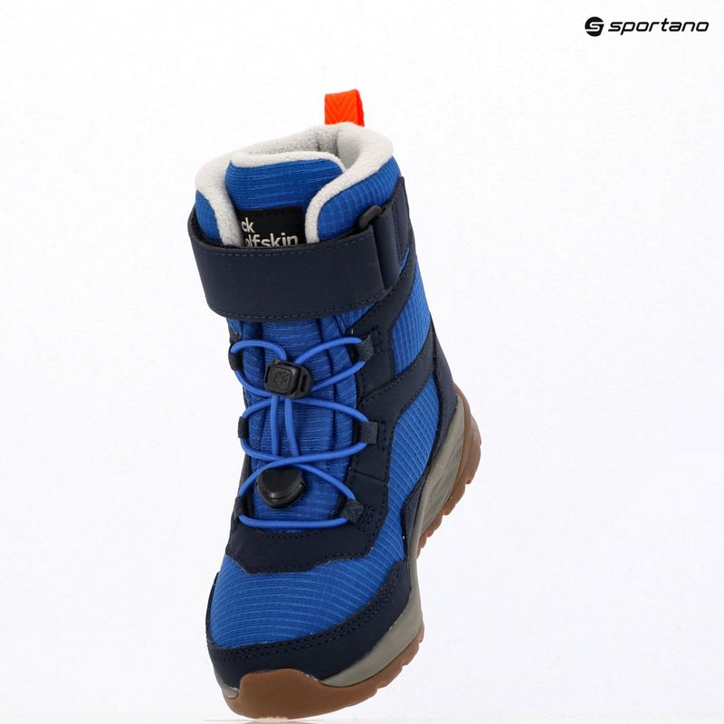Încălțăminte pentru copii Jack Wolfskin Polar Bear-B Texapore High Vc crisp cobalt 12