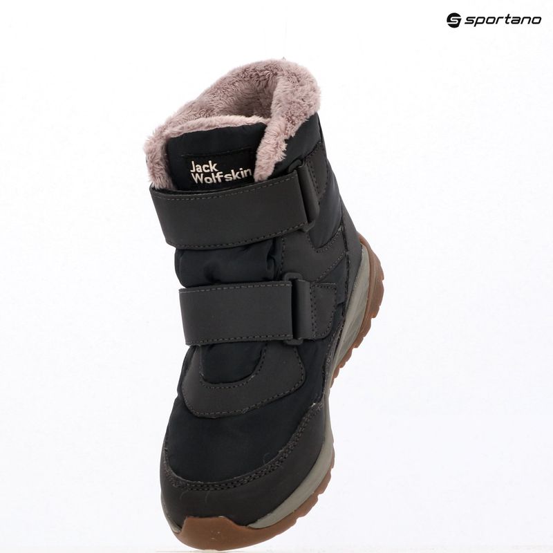 Încălțăminte pentru copii Jack Wolfskin Polar Bear-B Texapore Mid Vc phantom 10