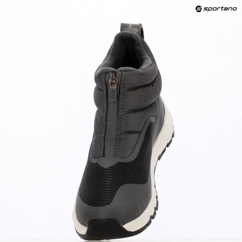 Ghete pentru femei The North Face Thermoball Progressive Zip II Wp anthracite grey/white ash 16