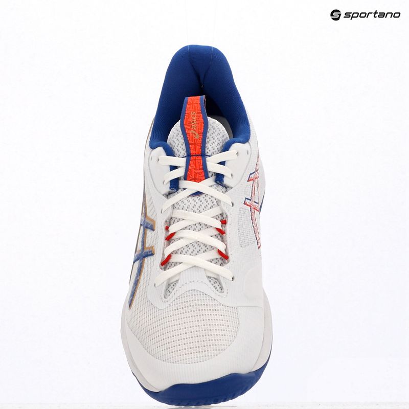 Încălțăminte de volei pentru bărbați ASICS Netburner Ballistic FF 4 alb/albastru asics 10