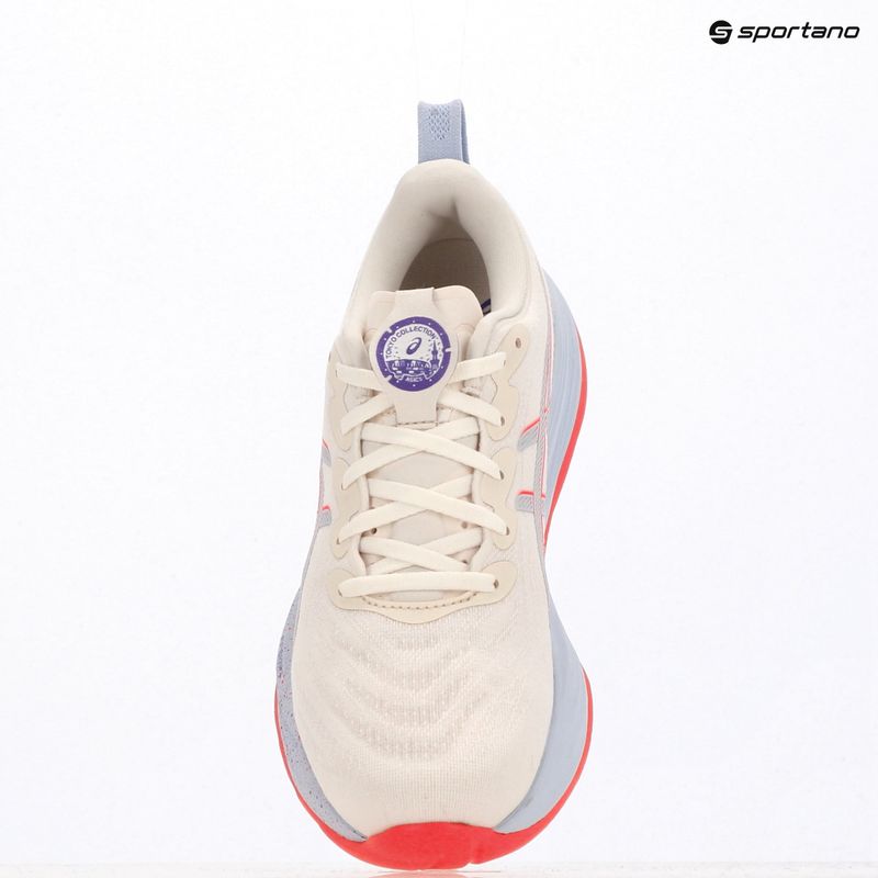 Încălțăminte de alergare pentru bărbați ASICS Gel-Cumulus 27 Tokyo cream/edo purple 11