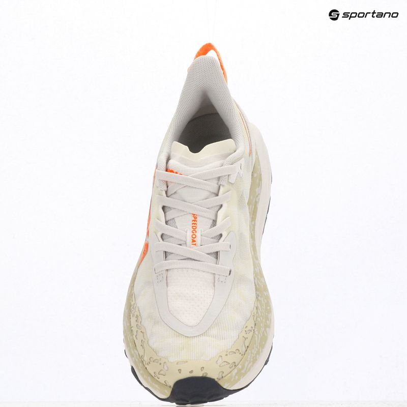 Încălțăminte de alergare pentru bărbațiHOKA Speedgoat 6 white/neon tangerine 17
