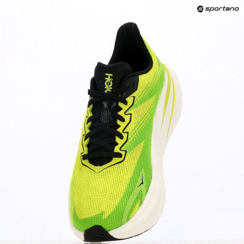 Încălțăminte de alergare pentru bărbați Hoka Mach X 3 neon hoka citrus/neon lime 17