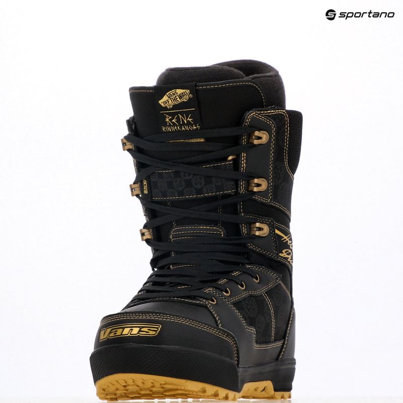 Încălțăminte de snowboard pentru bărbați Vans Invado Pro M black/gold 7