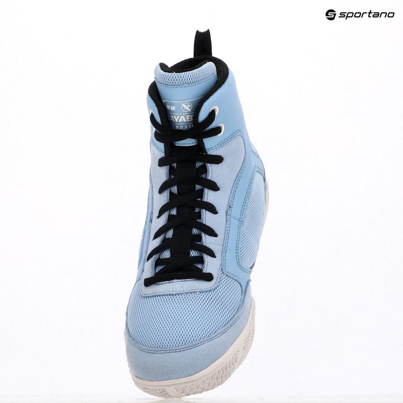 Încălțăminte de box pentru bărbați Hayabusa Pro Boxing powder blue 9
