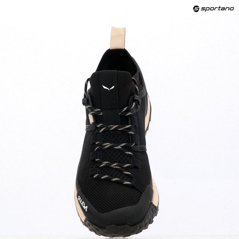 Încălțăminte de trekking pentru femei Salewa Puez 2 Knit Powertex black/black 17