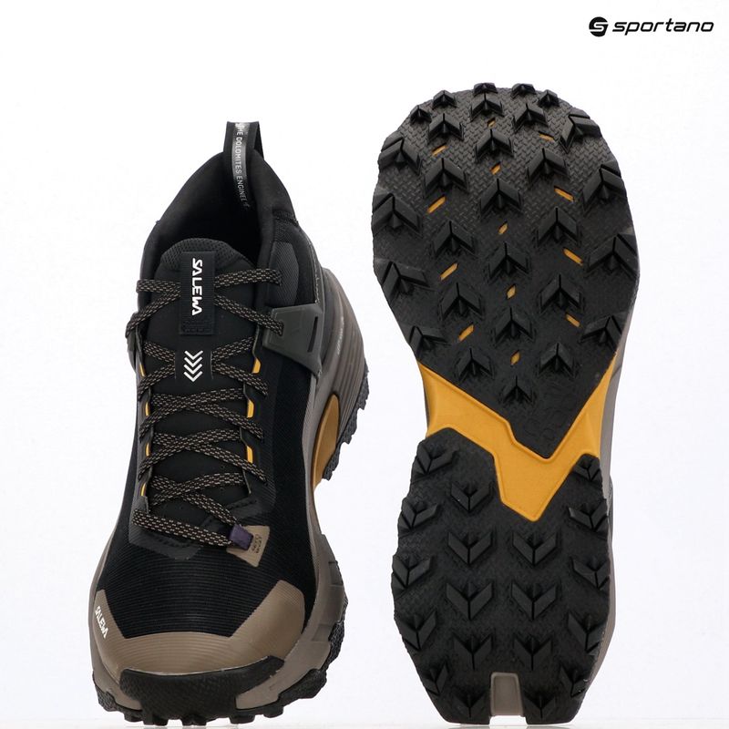 Încălțăminte de trekking pentru bărbați Salewa Pedroc 2 Mid PTX black out/bungee cord 9