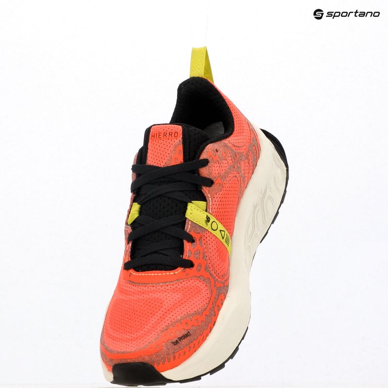 Încălțăminte de alergare pentru femei New Balance Fresh Foam X Hierro v8 orange/white/yellow 9