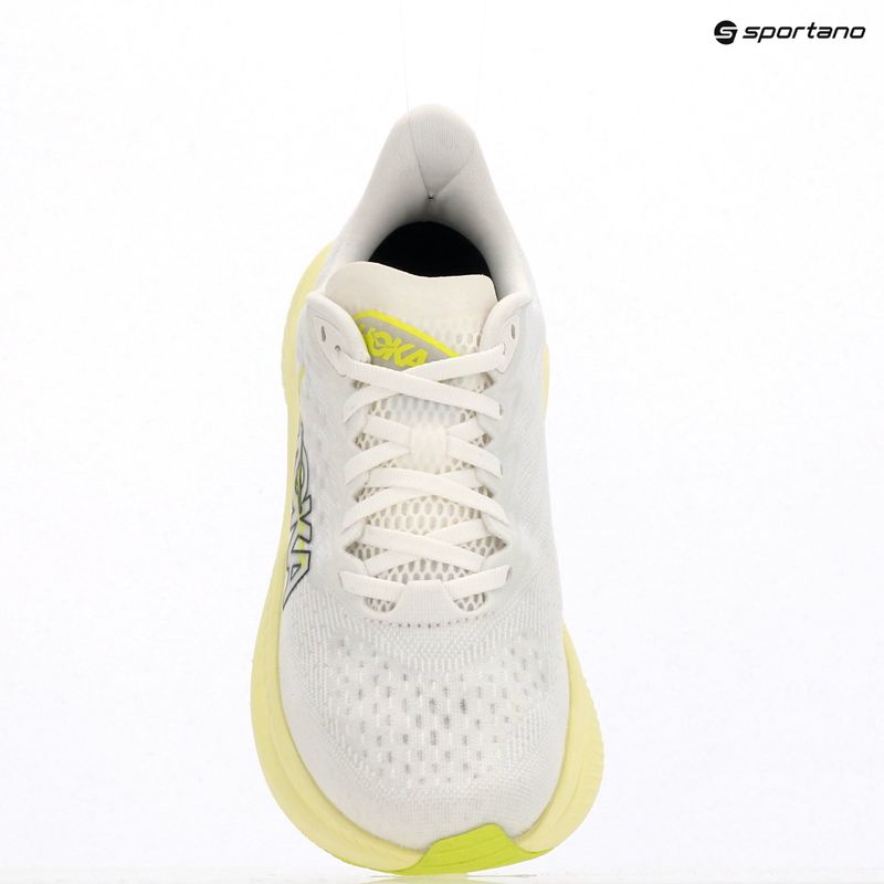 Încălțăminte de alergare pentru femei HOKA Mach 6 white/neon hoka citrus 18