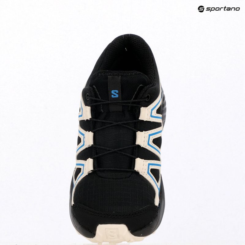 Încălțăminte de alergare pentru copii Salomon Speedcross Waterproof black/vanilla ice/french blue 15