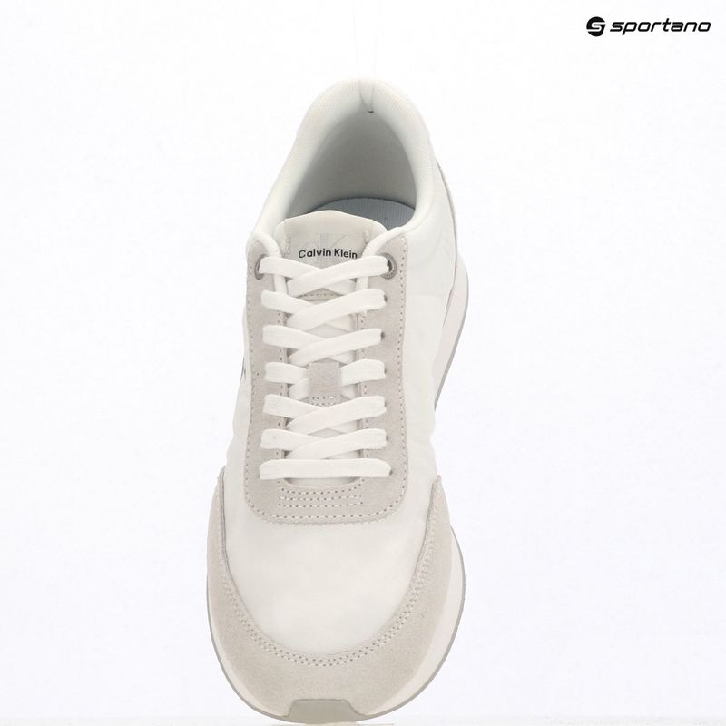 Încălțăminte pentru bărbați Calvin Klein YM0YM01361 Retro Runner Ess Mix Mat triple bright white 9