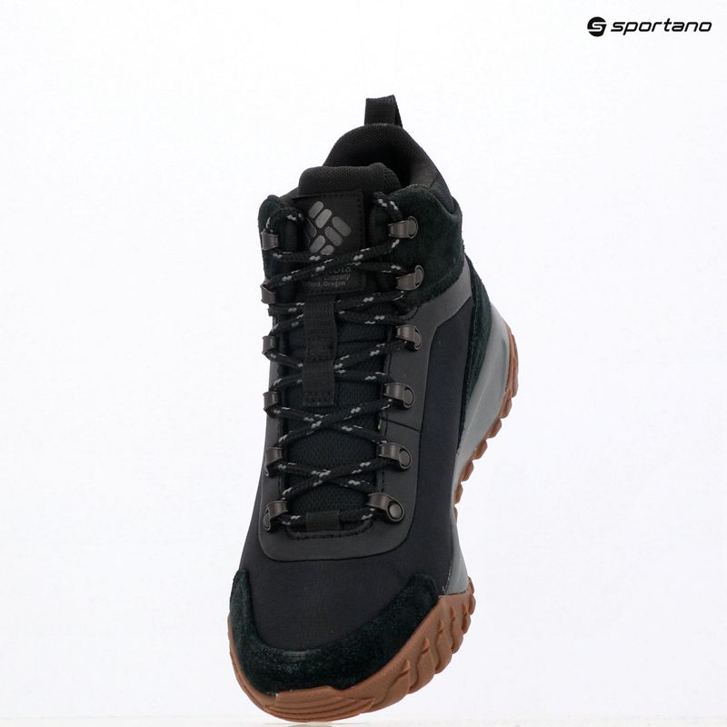 Încălțăminte pentru bărbați Columbia Burnsider Waterproof black/city grey 15