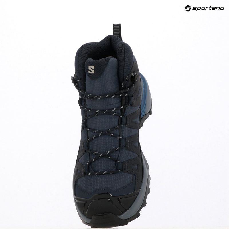 Încălțăminte de trekking pentru bărbați Salomon X Ultra 360 Mid GTX blue nights / dark navy / dark blue 14