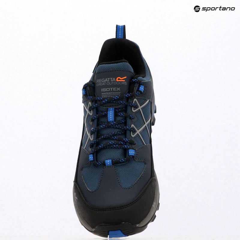 Încălțăminte de trekking pentru bărbați REGATTA Samaris III Low navy/snorkel blue 18