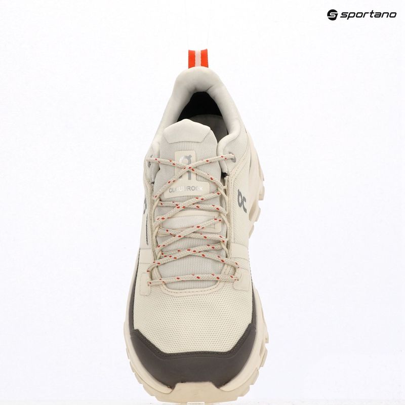 Încălțăminte turistică pentru bărbați On Cloudrock Low Waterproof ivory/ivory 15