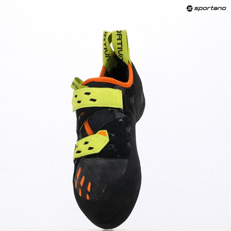 Încălțăminte de cățărare pentru bărbați La Sportiva Tarantula carbon/lime punch 16