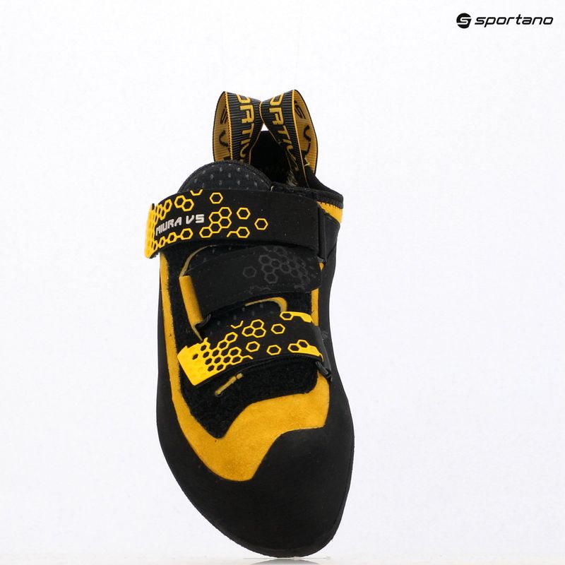 Încălțăminte de cățărare pentru bărbați La Sportiva Miura VS black/yellow 16