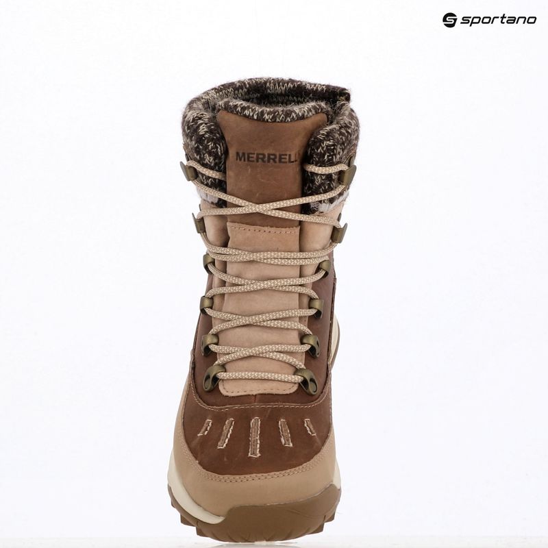 Ghete pentru bărbați Merrell Siren 4 Thermo Mid Zip WP black 9